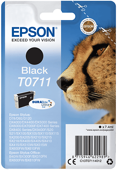 Epson CART. INK GHEPARDO T0711