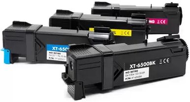 Offertecartucce.com 4 Toner Xerox 6500-SERIE Multipack Nero + Colore compatibile per Xerox WORKCENTRE 6505