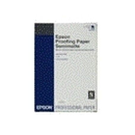 Epson Proofing Paper White Semimatte, in rotoli da 43, 18 cm x 30, 48 m (17" x 100'). (C13S042003)