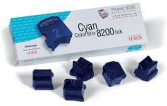 Xerox GENUINE 5 CYAN COLORSTIX 8200 INK cartuccia stick (016204500)