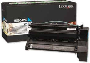 Lexmark Toner Ciano 15G042C 15000 Copie Originale