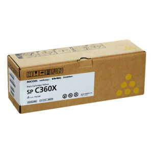 Ricoh Toner Giallo 408253 Sp C360Xy 9000 Copie Originale