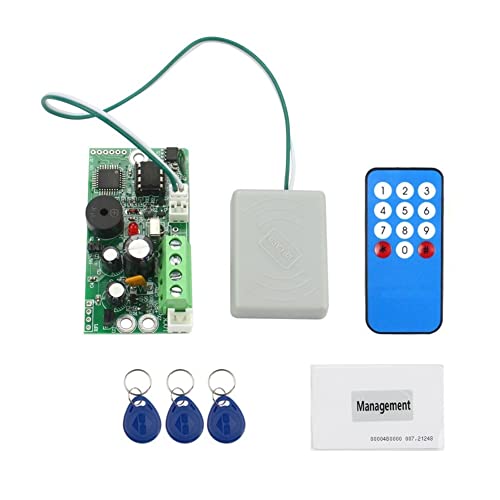 Doengdfo EMID 125KHz RFID Geïntegreerde Controle Kaart Controle Module Inductie Etiketkaart Controller Normaal Open Controle Module, Enkele Spoel