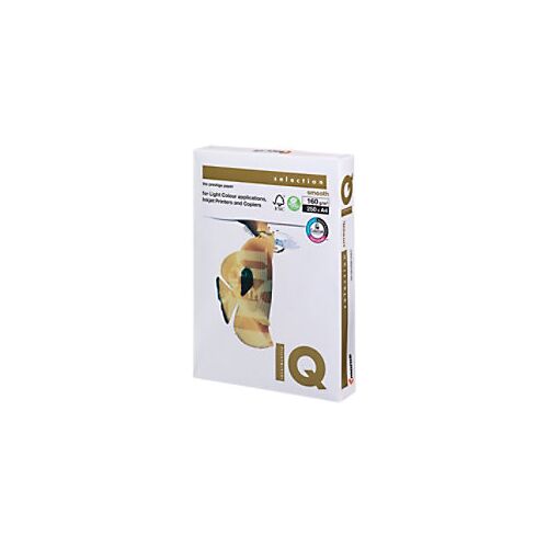 IQ A4 Kopieerpapier Wit 160 g/m² Glad 250 Vellen - Wit