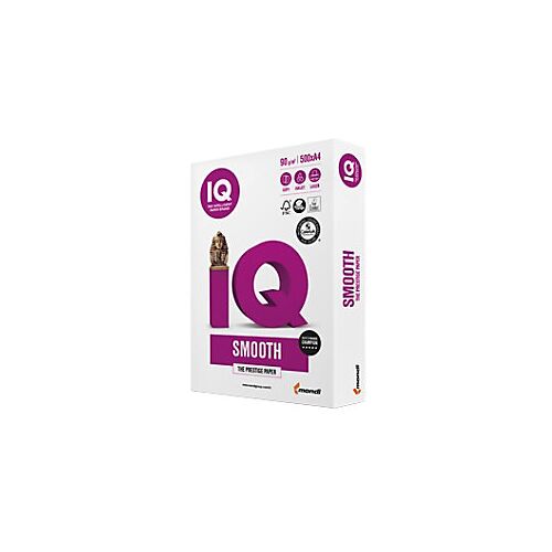 IQ A4 Kopieerpapier Wit 90 g/m² Glad 500 Vellen - Wit