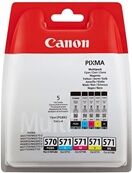 Canon CLI-571 Color + PGI-570 Black - 0372C004