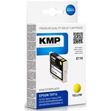 KMP E110 - Epson T0714 Yellow - 1607.0009