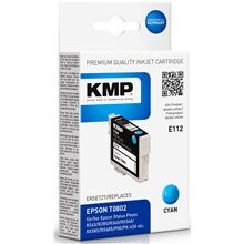KMP E112 - Epson T0802 Cyan - 1608.0003