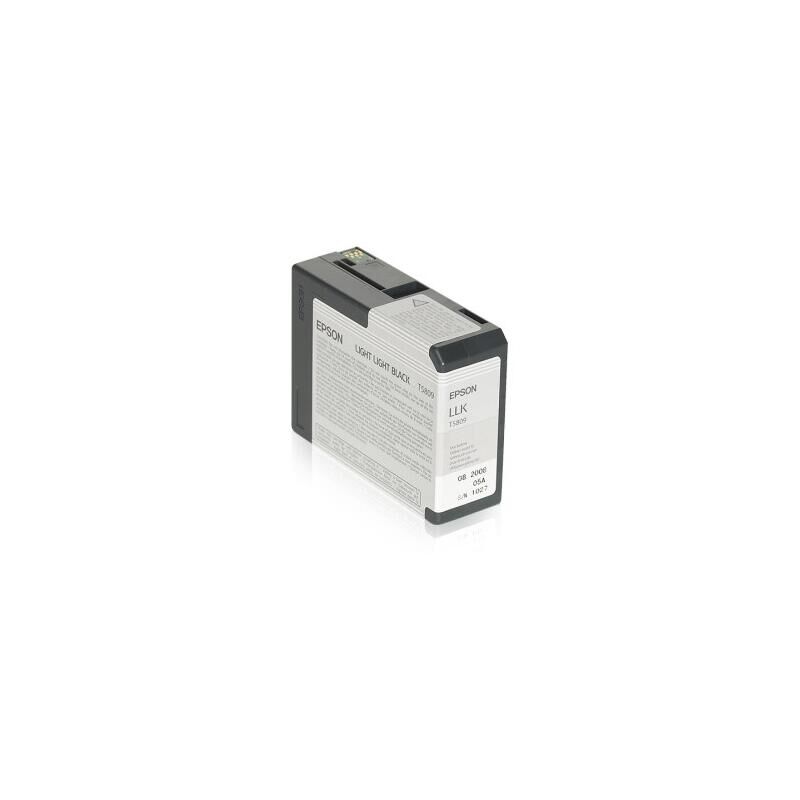 Epson T5809 Lys Lys Sort 80ml Sp 3800/3880