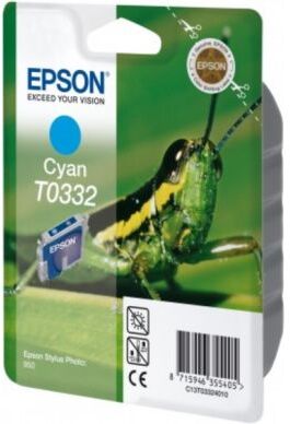 Epson Blekkpatron cyan, 17 ml T0332