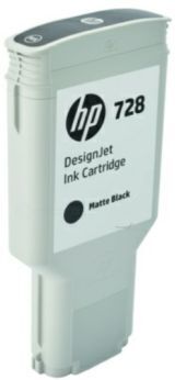 HP Blekkpatron mattsvart HP 728, 300 ml F9J68A