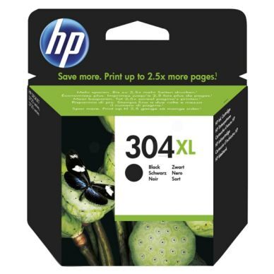 HP HP 304XL Blekkpatron svart, 300 sider N9K08AE