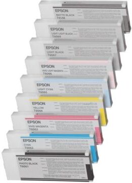 Epson Blekkpatron matt svart, 220 ml T6141