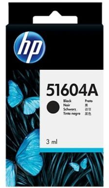 HP Blekkpatron svart, 3,7 ml 51604A