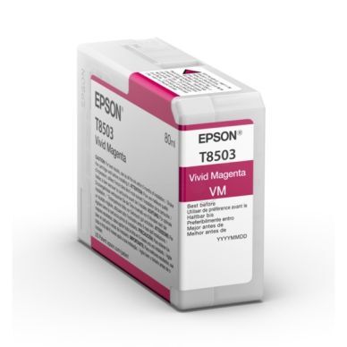 Epson Blekkpatron magenta, 80 ml T8503