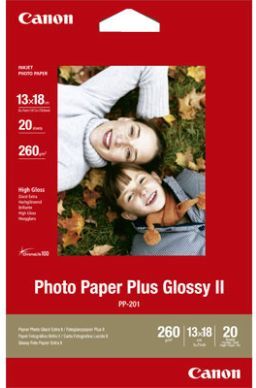 Canon Fotopapir Glossy Plus 13x18 20 ark 260g PP-201