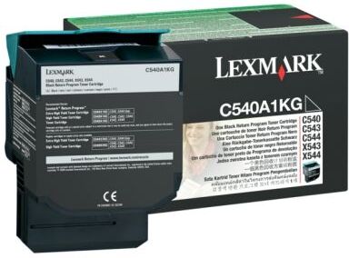 Lexmark Tonerkassett sort 1.000 sider return C540A1KG