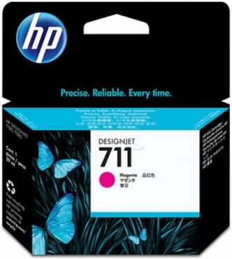 HP No711 magenta ink cartridge, 29 ml (3st) CZ135A