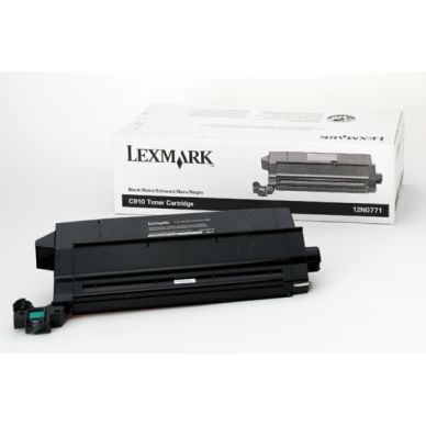 Lexmark Tonerkassett sort 14.000 sider 12N0771