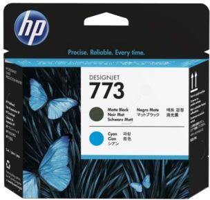 HP Skrivehode svart & cyan HP 773 C1Q20A