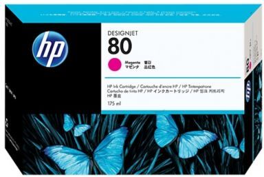 HP Blekkpatron magenta Nr 80 175 ml C4874A