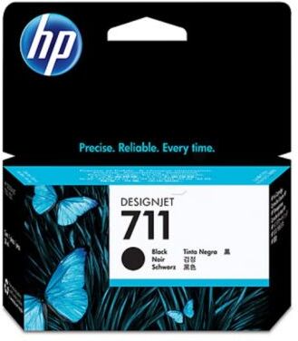 HP Blekkpatron sort, 38 ml (HP711) CZ129A