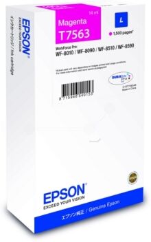 Epson T7563 magenta ink C13T756340