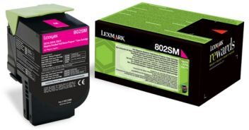 Lexmark Tonerkassett magenta, 2.000 sider 80C2SM0