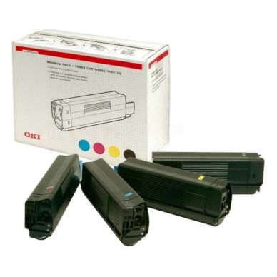 OKI Toner Rainbow Kit 4x5000 sider 42403002