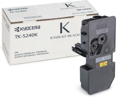 Kyocera Tonerkassett svart, 4,000 sider TK-5240K