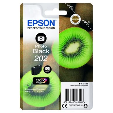 Epson Blekkpatron sort foto, 4,1 ml C13T02F14010