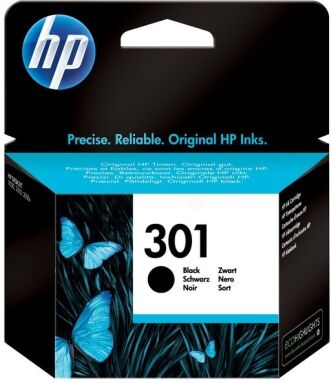 HP HP 301 originalblekkpatron, svart 190 sider CH561EE