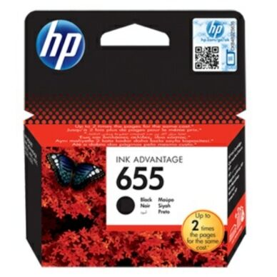 HP Blekkpatron svart (HP 655), 550 sider CZ109AE