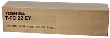 TOSHIBA Tonerkassett gul 8.500 sider T-FC22EY