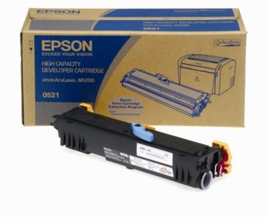 Epson Tonerkassett sort 3.200 sider, høy kapasitet S050521