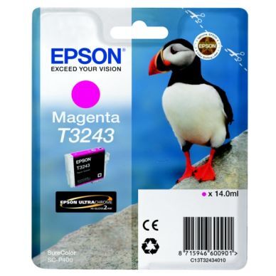 Epson Blekkpatron magenta, 14 ml T3243