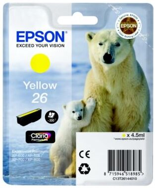 Epson Blekkpatron gul, 300 sider T2614