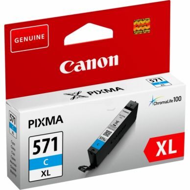 Canon Blekkpatron cyan, 11 ml CLI-571CXL