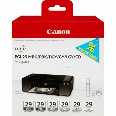 Canon PGI-29 6-Pack (MBK,PBK,DGY,GY,LGY,CO) 4868B018