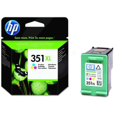 HP Blekkpatron 3-farger (HP 351XL), 580 sider CB338EE