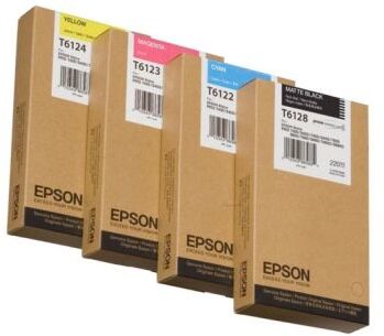 Epson Blekkpatron magenta, 220 ml T6123