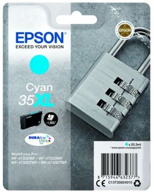 Epson Blekkpatron cyan, 20,3 ml T3592