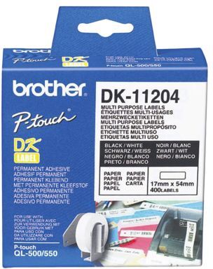 Brother Etikett Brother universal 17x54mm (400) 4977766628167