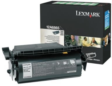 Lexmark Tonerkassett sort 30.000 sider, høy kapasitet, return 12A6865