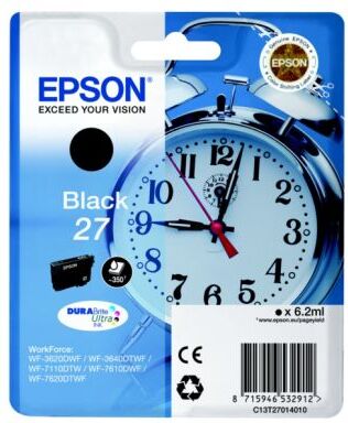 Epson Blekkpatron sort, 350 sider T2701