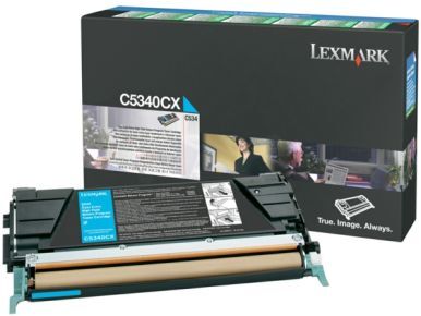 Lexmark Tonerkassett cyan 7.000 sider C5340CX