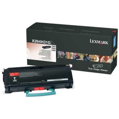 Lexmark Tonerkassett sort 9.000 sider X264H31G