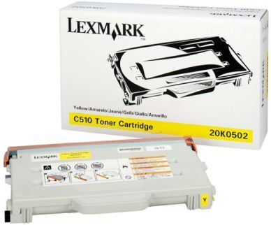 Lexmark Tonerkassett gul 3.000 sider 20K0502