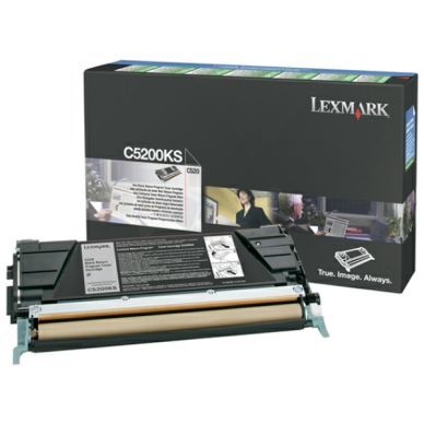 Lexmark Tonerkassett sort 1.500 sider return C5200KS