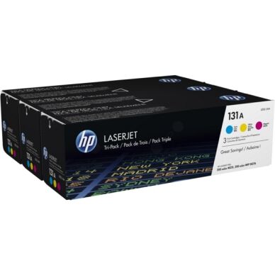 HP Tonerkassett Rainbow-Kit (c,m,y), 1.800 sider U0SL1AM